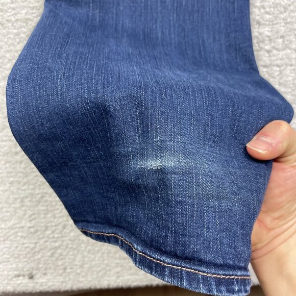 American Eagle Kick Boot Jeans Women’s Size 10 Long Super Stretch Cowboy Flare - Picture 12 of 12